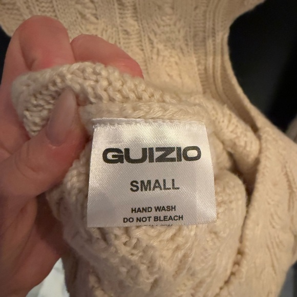 Guizio Cream Knit Dress - Picture 7 of 7